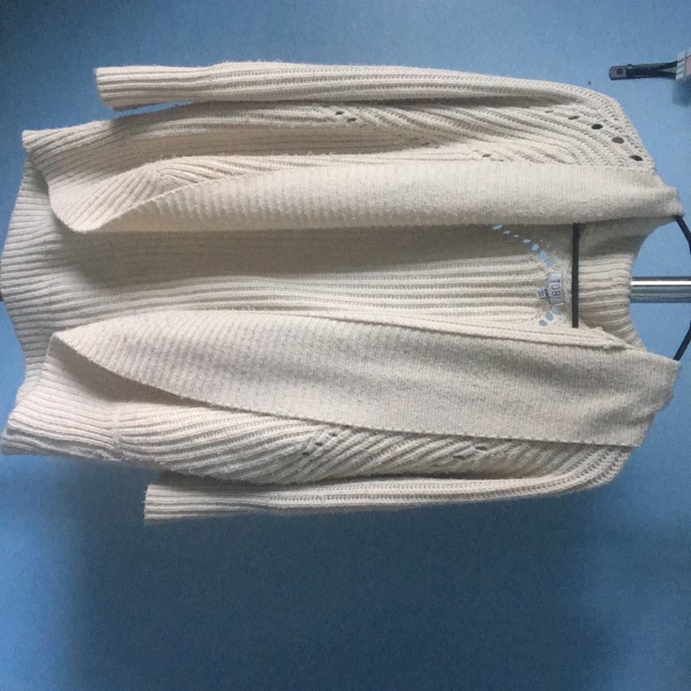 Plush cardigan